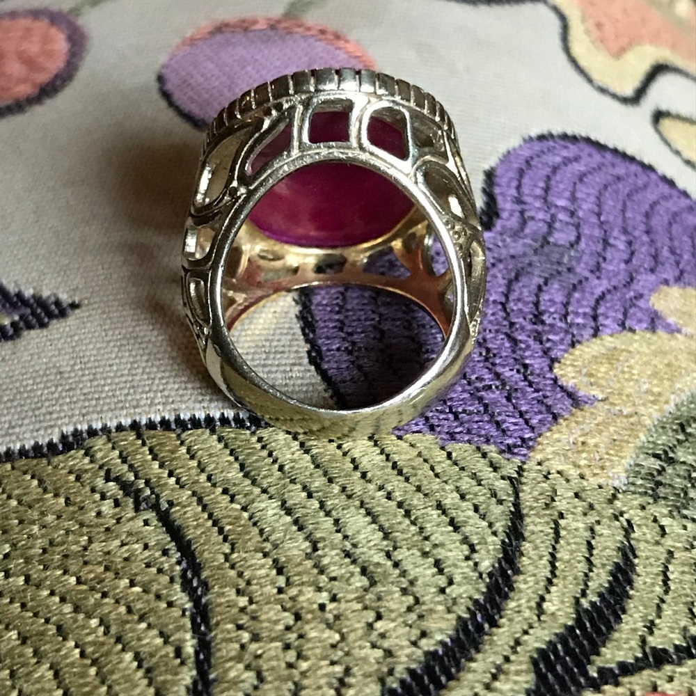 🌺LOVELY OPAQUE RUBY RING🌺 - Picture 5 of 8